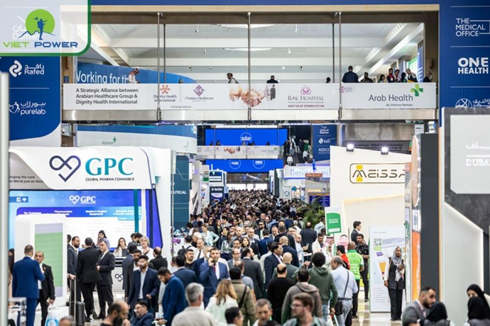 ARAB HEALTH - Hội Chợ Ngành Trang Thiết Bị Y Tế, Dược Phẩm, Bệnh Viện Dubai