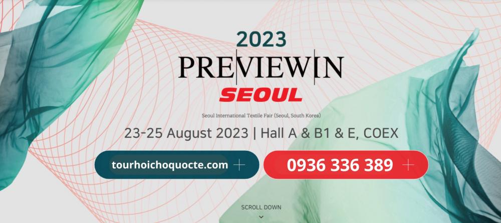PREVIEW IN SEOUL - Hội Chợ Thương Mại Dệt May Hàn Quốc