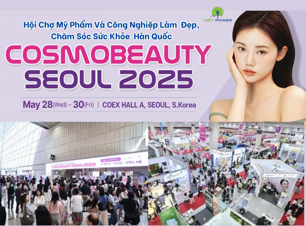 COSMO BEAUTY SEOUL - Hội Chợ Mỹ Phẩm Và Công Nghiệp Làm  Đẹp, Chăm Sóc Sức Khỏe Hàn Quốc