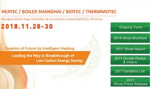 HEATEC - Hội Chợ Công Nghệ Sưởi Ấm Và Nhiệt Điện Tại Thượng Hải