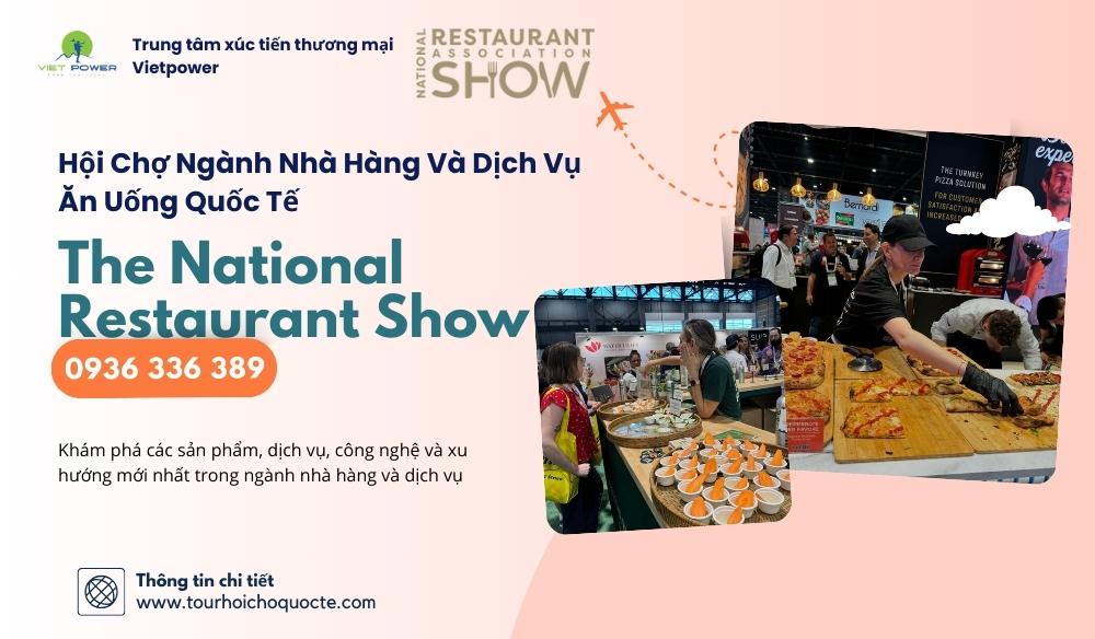 Tour 7N6Đ Tham Gia Triển Lãm Nhà Hàng Quốc Tế Chicago